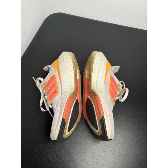 Adidas UltraBoost 22 Running Shoes GX5595 orange/white Women's Size 6‎ Athletic - Picture 6 of 8